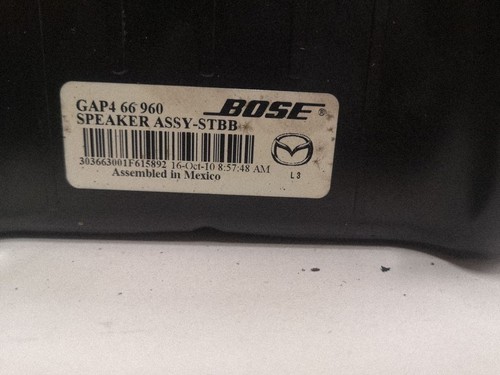 Mazda 2010 subwoofer speaker - 6,