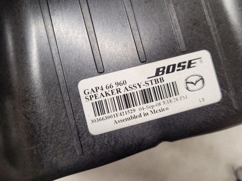 Mazda 2011 subwoofer - mazda,